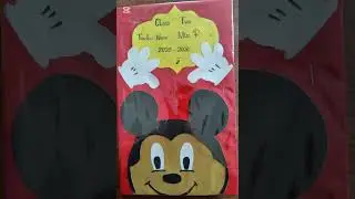 Latest School Register Cover Decoration ideas| New Attendance Register Decoration #2025 #craft #new