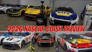 Анонс гонки NASCAR Clash 2026!
