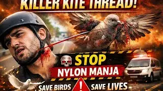 This Kite Thread Can Kill | Say NO to Nylon Manja | Save Birds & Lives 