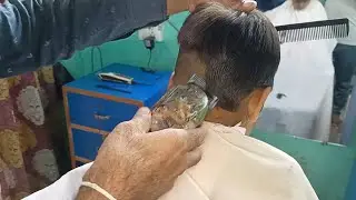 baby girl barik said hair cut cutting
