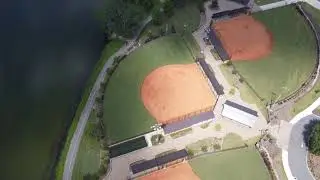Flying Over Sunset Walking Trail 3 Miles Guntersville Rec Center to Water Treatment Plant & Back