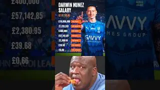 Darwin Nunez Living the dream at Al-Hilal💶💰. Monkey talks but football does too🤫👀