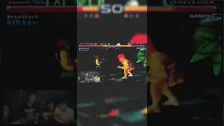 SPAM COMBO TAMPARAN SUMO!🤣 Ganryu Mode Barbar - Tekken 5 #ps2 #kocak #funnymoments #shorts
