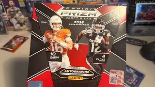 2025 PRIZM DRAFT PICKS HOBBY BOX SO MANY AUTOS