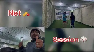 . Net Session 🏏⚾️&hellip;|| #vlog #youtube #cricket &hellip;|| 