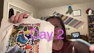Spoiler Alert: Day 2 of Woolens and Nosh Mystery Yarn