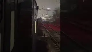 Dehradun Express is now moving towards the platform at its speed in Chandigarh. #intercityexpress