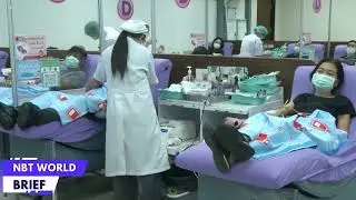 People donate blood to honor Her Late Majesty after 100 days