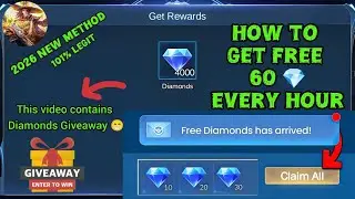 HOW TO GET FREE DIAMONDS IN MLBB | FEBRUARY 2026 LEGIT METHOD (Must Try) MlBB Diamonds Giveaway!!!