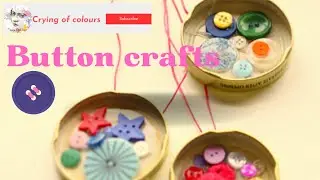 🎨Creative ways to Reuse old Buttons 🏵️|Crafts Ideas