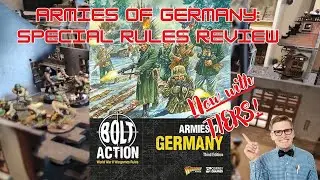 Bolt Action - Army special rules review - Armies of Germany w/ Tierlist [ENG]