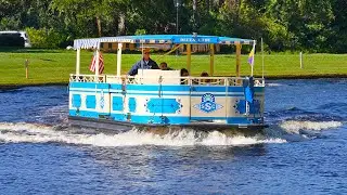 Disney's Port Orleans to Disney Springs Boat Ride - Sassagoula River Cruise at Walt Disney World