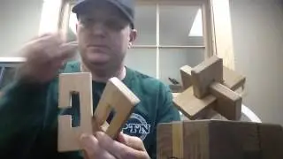 Assembling a 3 piece wood puzzle
