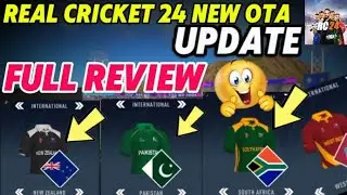 #Rc24 OTA Update|| 14 New jersey Real cricket 24 full Review 🤯|| @Gameyt693