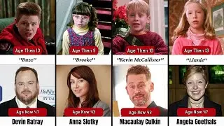Home Alone Cast: Then and Now (1990 vs 2024) | How They Changed After 34Years