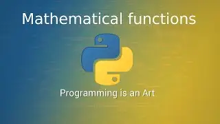 Python Mathematical Module || Hindi