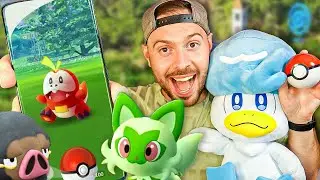 LA 9G EST SUR POKÉMON GO ! (Chochodile, Poussacha, Coiffeton & Gourmelet)