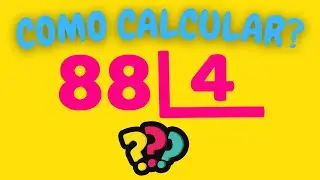 COMO CALCULAR 88 DIVIDIDOS POR 4? | Dividir 88 por 4