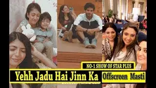 New,Yehh Jadu Hai Jinn Ka Offscreen Masti OnSet,Vikram Singh,adiiti ,Parveen  & Team! 5