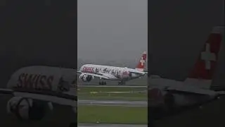 Swiss Airline Switzerland 🇨🇭 #zurich  D&uuml;sseldorf Airport Germany