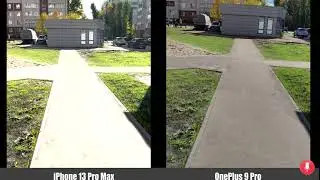Day shooting OnePlus 9 Pro vs Apple iPhone 13 Pro Max