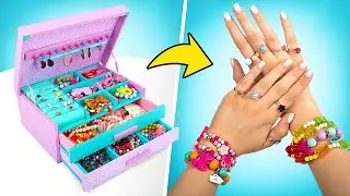Cute And Easy Craft || Jewelry Organizer
