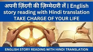 अपनी ज़िंदगी की ज़िम्मेदारी लें |English story reading with Hindi translation इंग्लिश सीखे स्टोरी से