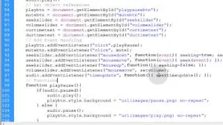 Tutorial JavaScript ~ Audio Workshop 3 timeupdate Time Position JavaScript Tutorial