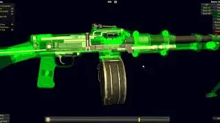Russian RPD Machine Gun  X-Ray Operation