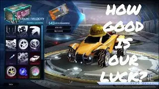 TESTING OUR LUCK WITH 10 OF THE NEW VELOCITY CRATES!