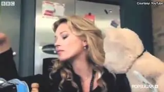 Kate Moss Smokes on the Runway and Gets Drunk With a Bear!