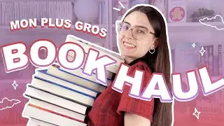 J&rsquo;ACH&Egrave;TE TROP DE LIVRES COMME UNE VRAIE BOOKTUBEUSE | book haul (41 livres)