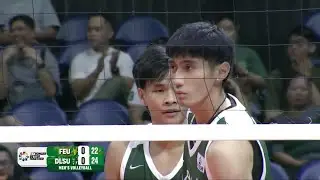 DLSU Green Spikers GRAB FIRST SET vs FEU | UAAP Season 87 Men&rsquo;s Volleyball