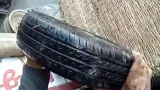 Puncture Repairing Technique in Pakistan for Tubeless Tyre of Car