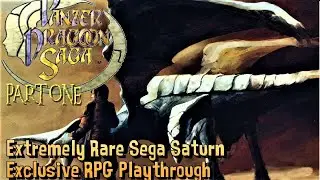 Panzer Dragoon Saga Rare RPG Sega Saturn Playthrough Part 1
