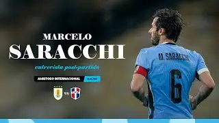Nota post-partido con Marcelo Saracchi | Uruguay 1-0 Rep. Dominicana | Amistoso Internacional