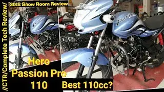 Hero Passion Pro 110 | Обзор 2018 года | Подробный обзор | Лучший 110?? |