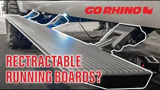 New Go Rhino E1 Boards at SEMA 2022 - from the Team at Titan Truck Spokane