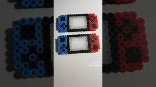 Nintendo switch #perlerbeads #beadart #shortsviral #hamabeads #artkalbeads #switch #nintendo #art