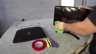 Como instalar uma moldura Touch Screen