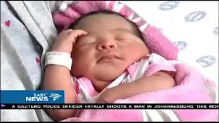 Hundreds of new born babies delivered on New Year's day