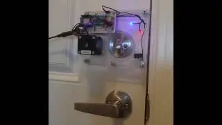 Automated Deadbolt Door Lock Demo