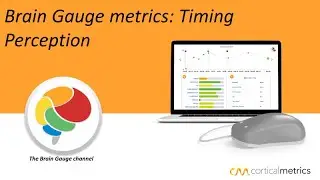 Brain Gauge timing perception metric