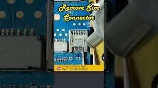 jio phone sim connector remove #jio #youtubeshorts #youtube #mobile #laptop #repairing #course