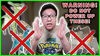 WARNING! DO NOT Power Up These Legendary Pokemon in Pokemon GO