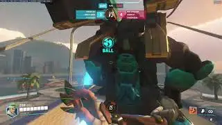 Winston's Beach Volleyball (Insane Back to Back Rallies & Spikes) | Overwatch 2