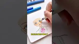 #Painting Tutorial#Acrylic marker pen#Simple sketch#Hand-drawn tutorial#Draw