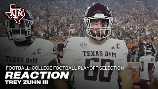 College Football Playoff Selection Reaction: Trey Zuhn III