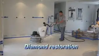Terrazzo Floor Restoration by 1-800MarbleGuy