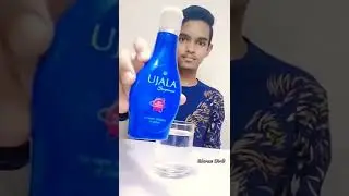 Ujala and Rin bleach experiment 👀 | Easy science experiment ✨ #shorts